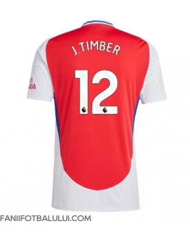 Arsenal Jurrien Timber #12 Tricou Fotbal Replică 2024-25 Barbati Acasa